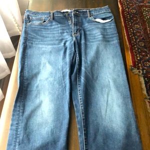 Banana republic straight jeans